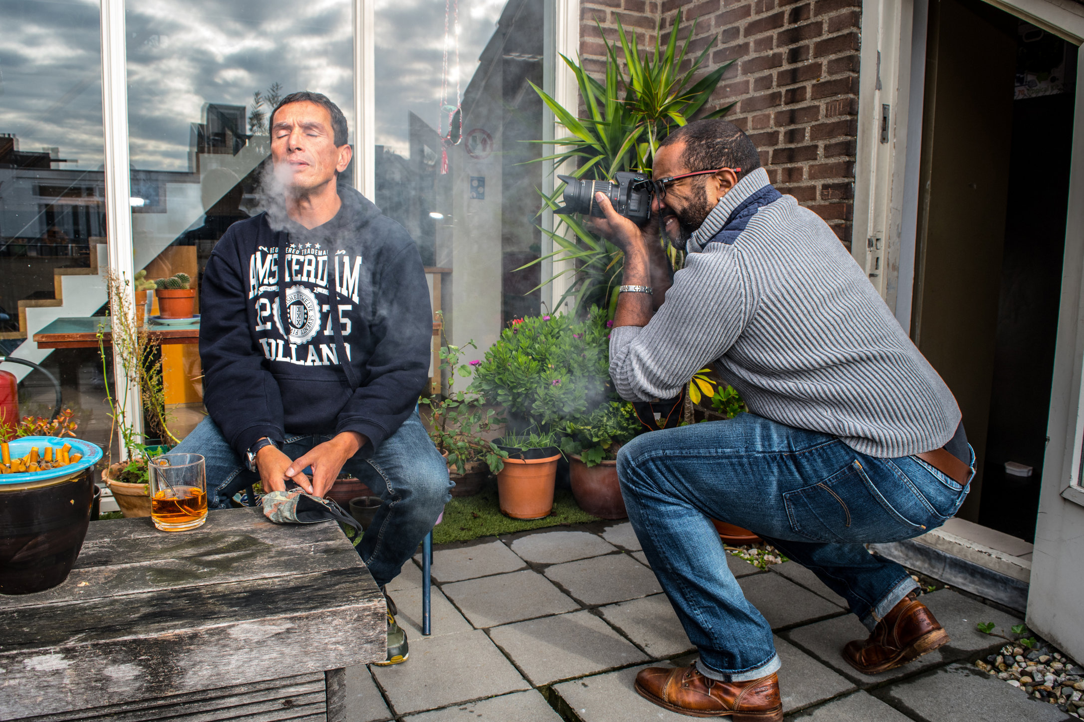 Zonder regelmaat glij ik weg